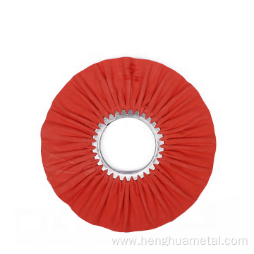 RED BUFFING WHEEL FOR ALUMINUM